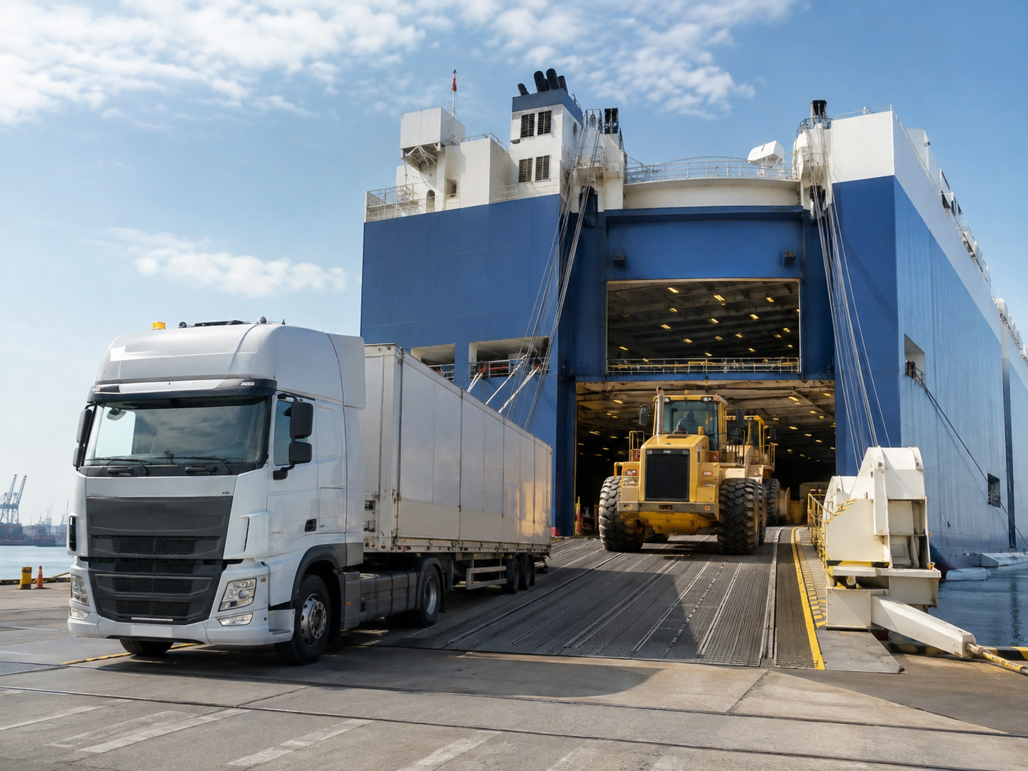 RoRo loading operations